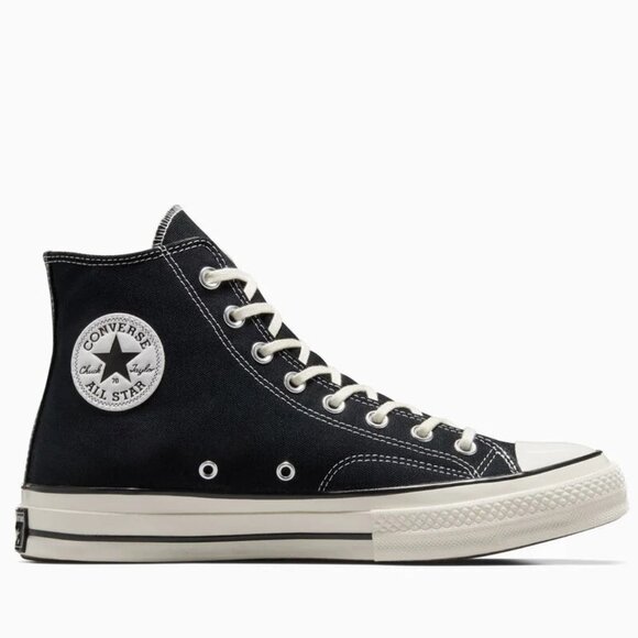 CONVERSE Chuck 70 Canvas - Black/Black/Egret M7/W9 - Picture 1 of 6